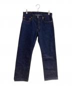 KOJIMA GENESコジマジーンズ）の古着「セルビッジデニムパンツ」｜インディゴ