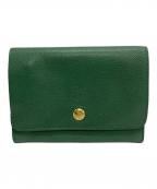 IL BISONTEイル ビゾンテ）の古着「2つ折り財布」｜グリーン