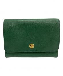 IL BISONTE（イル ビゾンテ）の古着「2つ折り財布」｜グリーン