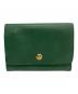 IL BISONTE（イル ビゾンテ）の古着「2つ折り財布」｜グリーン