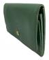 IL BISONTE (イル ビゾンテ) 2つ折り財布 グリーン：7000円
