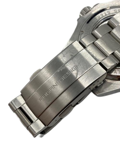 PAGANI DESIGN（パガーニデザイン）PAGANI DESIGN (パガーニデザイン) リストウォッチ ブラックの古着・服飾アイテム