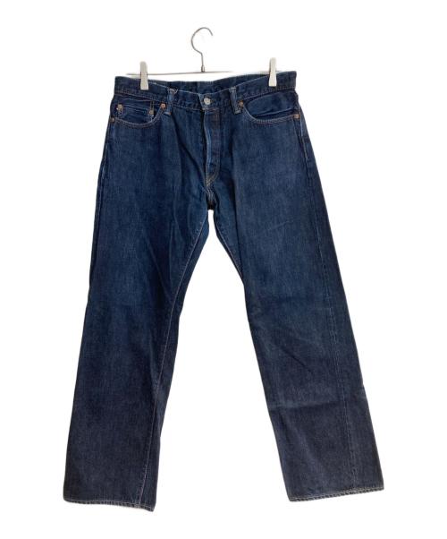 MOMOTARO JEANS（桃太郎ジーンズ）MOMOTARO JEANS (桃太郎ジーンズ) ヒップスフィットストレートデニム ネイビー サイズ:W34の古着・服飾アイテム