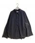 Graphpaper（グラフペーパー）の古着「オーバーサイズビッグアームシャツ」｜ネイビー