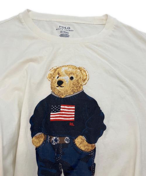 POLO RALPH LAUREN（ポロ・ラルフローレン）POLO RALPH LAUREN (ポロ・ラルフローレン) THE BIG SHIRT/ビッグシャツ ホワイト サイズ:Mの古着・服飾アイテム