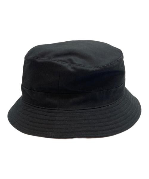HERMES（エルメス）HERMES (エルメス) サイドジップバケットハット ブラックの古着・服飾アイテム