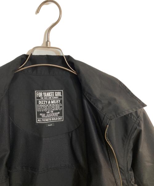 Hysteric Glamour（ヒステリックグラマー）Hysteric Glamour (ヒステリックグラマー) EVIL WOMAN SCRATCH ワークシャツジャケット ブラック サイズ:S 未使用品の古着・服飾アイテム