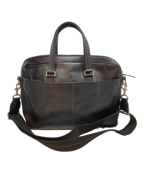 COACH（コーチ）COACH (コーチ) Legacy Leather Zip Commuter レガシー ジップ コミューター ブラックの古着・服飾アイテム