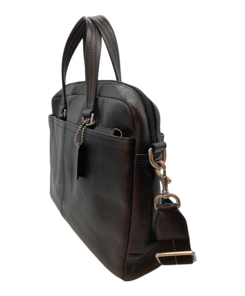 COACH（コーチ）COACH (コーチ) Legacy Leather Zip Commuter レガシー ジップ コミューター ブラックの古着・服飾アイテム