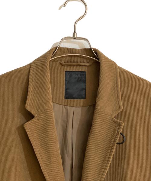 DAIWA PIER39（ダイワ ピア39）DAIWA PIER39 (ダイワ ピア39) TECH 2B JACKET CORDUROY GREGE/テックツービージャケットコーデュロイグレージュ ブラウン サイズ:Mの古着・服飾アイテム