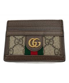 中古・古着通販】GUCCI (グッチ) GGキャンバスバンブーヒールパンプス