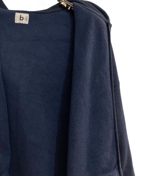 BLURHMS（ブラームス）BLURHMS (ブラームス) ROOTSTOCK (ルーツストック) ビッグスウェットジップパーカー ネイビー サイズ:4の古着・服飾アイテム