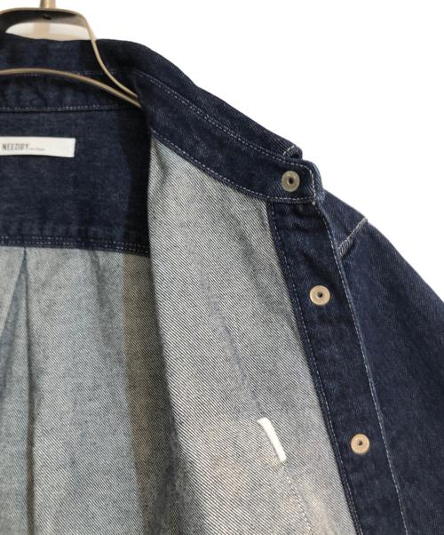NEEDBY heritage（ニードバイヘリテージ）NEEDBY heritage (ニードバイヘリテージ) ショートスリーブ シャツデニムシャツ インディゴ サイズ:Fの古着・服飾アイテム