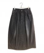 Needlesニードルズ）の古着「H.D. Skirt - Jean」｜ブラック