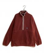 Patagoniaパタゴニア）の古着「シンチラハーフジップマースピアル」｜バーガンディー