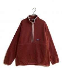 Patagonia（パタゴニア）の古着「シンチラハーフジップマースピアル」｜バーガンディー