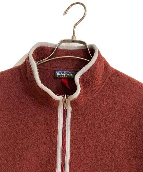 Patagonia（パタゴニア）Patagonia (パタゴニア) シンチラハーフジップマースピアル バーガンディー サイズ:Ｌの古着・服飾アイテム