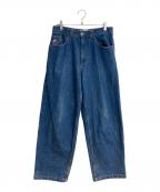 POLARSKATEポーラー スケート）の古着「ビッグボーイジーンズ」｜ネイビー