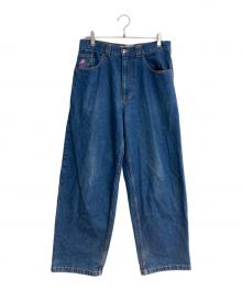 POLARSKATE（ポーラー スケート）の古着「ビッグボーイジーンズ」｜ネイビー