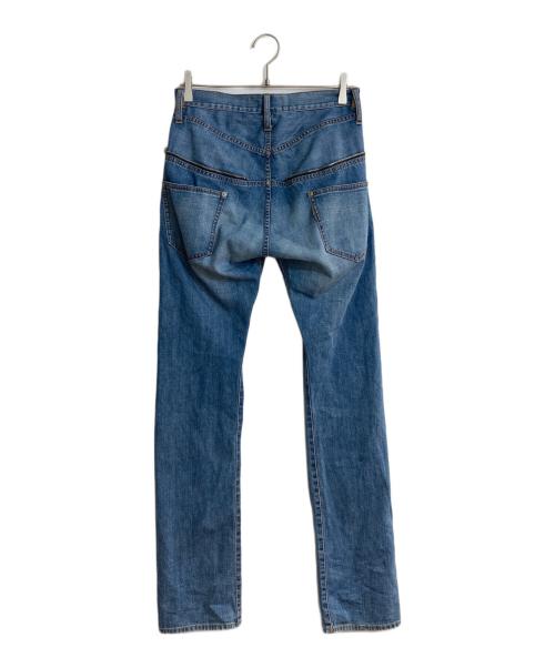 CABANE de ZUCCa（カバンドズッカ）CABANE de ZUCCa (カバンドズッカ) 11連ボタンデニムパンツ インディゴ サイズ:Sの古着・服飾アイテム