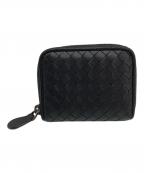 BOTTEGA VENETAボッテガベネタ）の古着「イントレチャートコインパース」｜ブラック