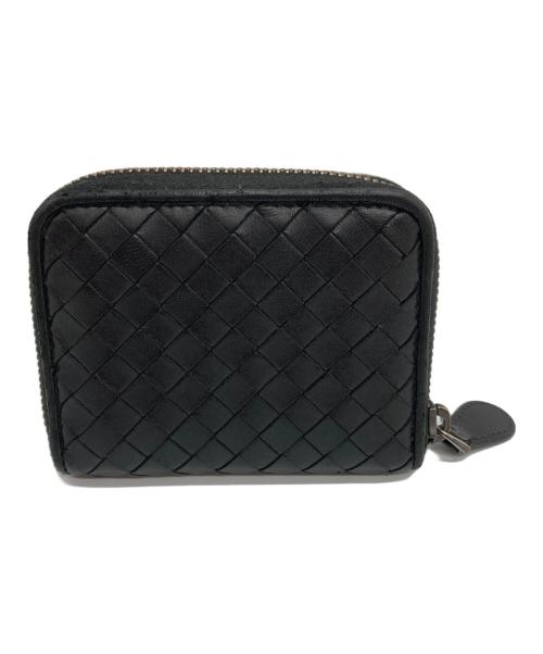BOTTEGA VENETA（ボッテガベネタ）BOTTEGA VENETA (ボッテガベネタ) イントレチャートコインパース ブラックの古着・服飾アイテム