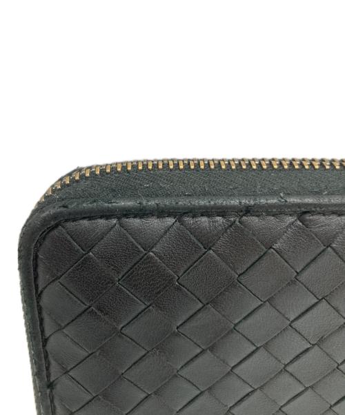 BOTTEGA VENETA（ボッテガベネタ）BOTTEGA VENETA (ボッテガベネタ) イントレチャートコインパース ブラックの古着・服飾アイテム