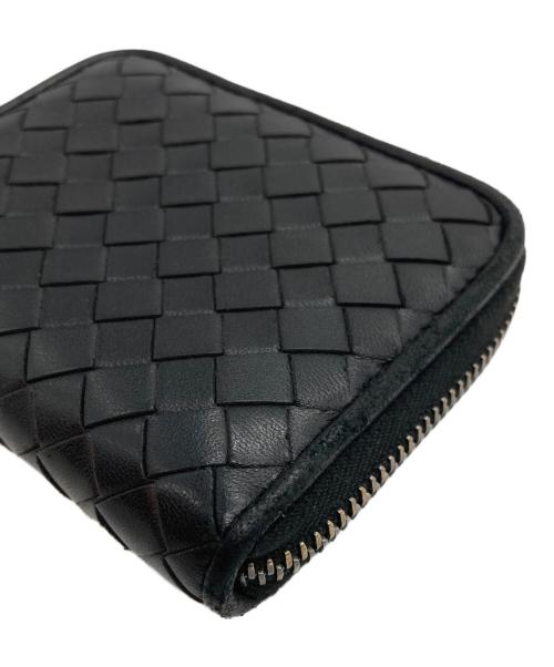 BOTTEGA VENETA（ボッテガベネタ）BOTTEGA VENETA (ボッテガベネタ) イントレチャートコインパース ブラックの古着・服飾アイテム