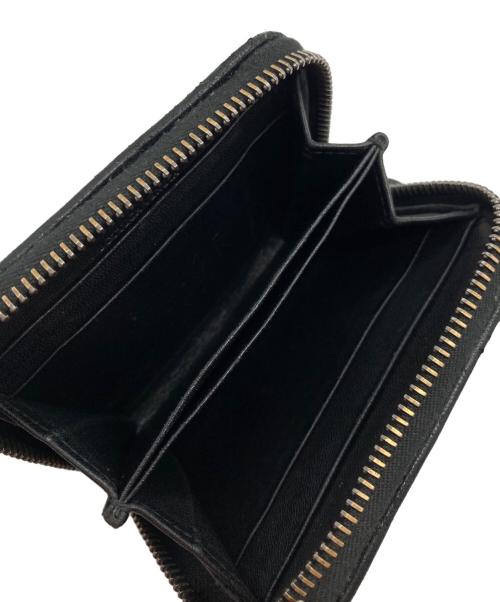 BOTTEGA VENETA（ボッテガベネタ）BOTTEGA VENETA (ボッテガベネタ) イントレチャートコインパース ブラックの古着・服飾アイテム