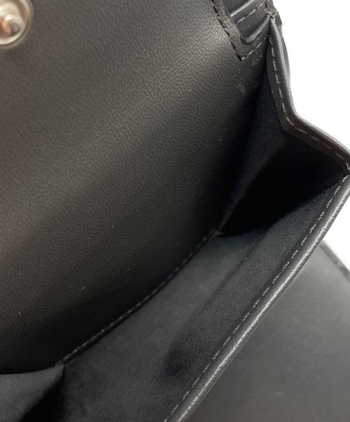 STELLA McCARTNEY（ステラマッカートニー）STELLA McCARTNEY (ステラマッカートニー) ライダーオーストリッチバイフォールドウォレット ブラックの古着・服飾アイテム