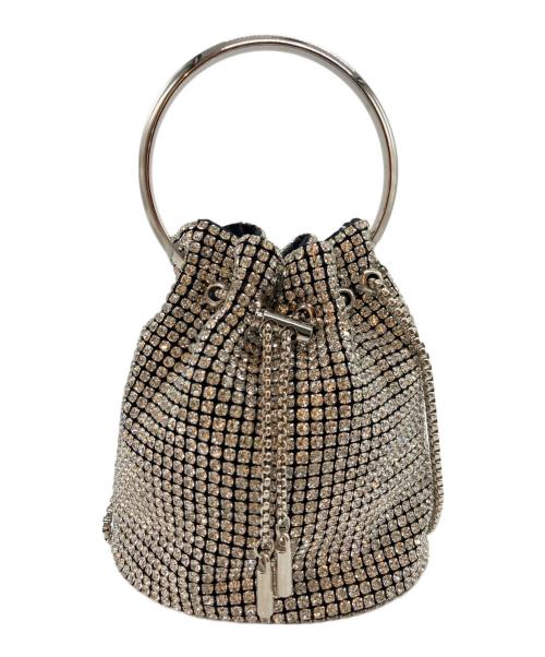 Loulou Willoughby（ルルウィルビー）Loulou Willoughby (ルルウィルビー) ビジュー巾着ショルダー シルバーの古着・服飾アイテム