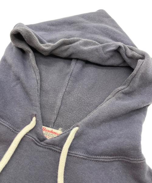 WAREHOUSE（ウエアハウス）WAREHOUSE (ウエアハウス) Lot 450 二本針カレッジロゴパーカー ネイビー サイズ:40の古着・服飾アイテム