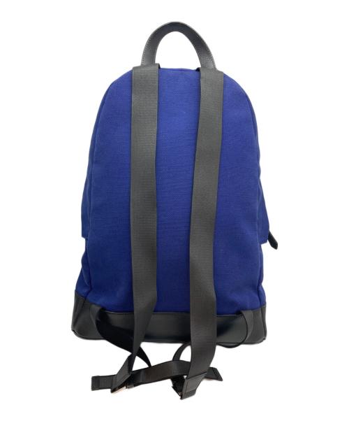 BALENCIAGA（バレンシアガ）BALENCIAGA (バレンシアガ) コットンキャンバスバックパック ブルーの古着・服飾アイテム