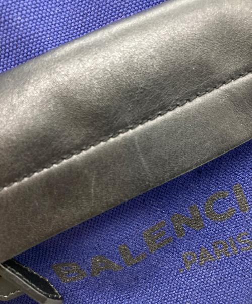 BALENCIAGA（バレンシアガ）BALENCIAGA (バレンシアガ) コットンキャンバスバックパック ブルーの古着・服飾アイテム