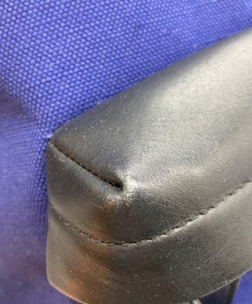 BALENCIAGA（バレンシアガ）BALENCIAGA (バレンシアガ) コットンキャンバスバックパック ブルーの古着・服飾アイテム