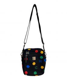 MCM（エムシーエム）の古着「ドットショルダーバッグ」｜ブラック