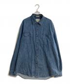 POLO RALPH LAURENポロ・ラルフローレン）の古着「TRUE INDIGO デニムシャツ/トゥルー インディゴ」｜インディゴ