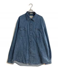 Roar デニムシャツ 中古・古着通販】roar (ロアー) スタッズデザインデニムシャツ