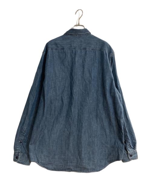 POLO RALPH LAUREN（ポロ・ラルフローレン）POLO RALPH LAUREN (ポロ・ラルフローレン) TRUE INDIGO デニムシャツ/トゥルー インディゴ インディゴ サイズ:XLの古着・服飾アイテム
