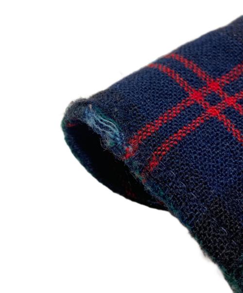 PENDLETON（ペンドルトン）PENDLETON (ペンドルトン) エルボーパッチ ウール チェックシャツ グリーン×ブルー サイズ:Mの古着・服飾アイテム