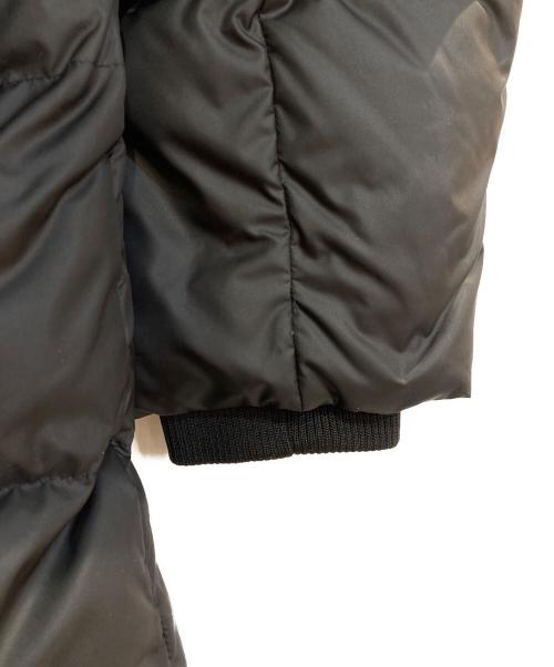 COACH（コーチ）COACH (コーチ) ミッド ダウン パッファー・シアリング ダウンコート ブラック サイズ:Mの古着・服飾アイテム