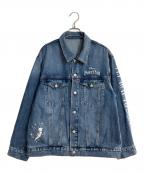 DISNEY×RODEO CROWNSディズニー×ロデオクラウン）の古着「(Peter Pan) DENIMジャケット」｜インディゴ
