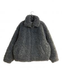 Acne studios（アクネ ストゥディオズ）の古着「フェイクファージャケット」｜グレー