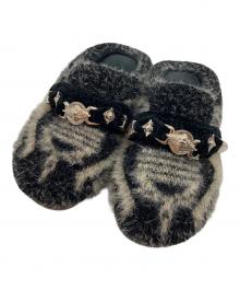 TOGA ARCHIVES×SUBU（トーガアーカイブス×スブ）の古着「KNIT SLIP-ON」｜ブラック