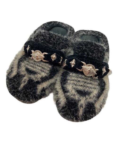 TOGA ARCHIVES（トーガアーカイブス）TOGA ARCHIVES (トーガアーカイブス) SUBU (スブ) KNIT SLIP-ON ブラック サイズ:不明の古着・服飾アイテム