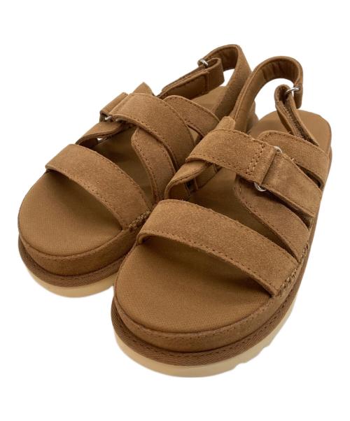 UGG（アグ）UGG (アグ) GOLDENSTAR GLEAM/ゴールデンスター グリーム ブラウン サイズ:23cmの古着・服飾アイテム