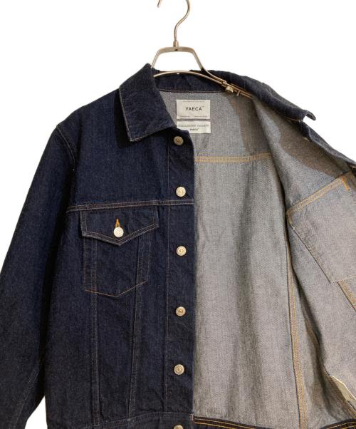 YAECA（ヤエカ）YAECA (ヤエカ) デニムジャケット ネイビー サイズ:Mの古着・服飾アイテム