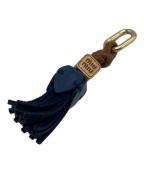 MIU MIUミュウミュウ）の古着「レザーマイクロトリックチャーム」｜ネイビー