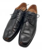 SCOTCH GRAINスコッチグレイン）の古着「スクエアトゥシューズ」｜ブラック