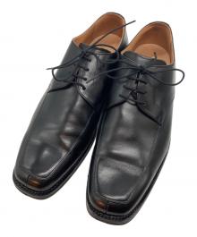 SCOTCH GRAIN（スコッチグレイン）の古着「スクエアトゥシューズ」｜ブラック